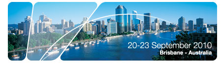 20-23 September 2010 - Brisbane - Australia